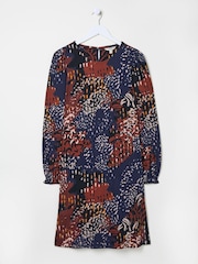 FatFace Kareen Multi Animal Dress - Image 6 of 6
