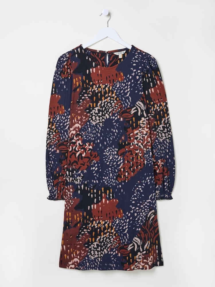 FatFace Kareen Multi Animal Dress - Image 6 of 6