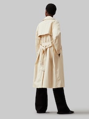 Calvin Klein Nude Essential Trench Coat - Image 2 of 5