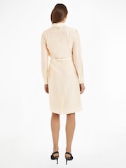 Calvin Klein TENCEL™ Belted Shirt Dress - Изображение 2 из 6