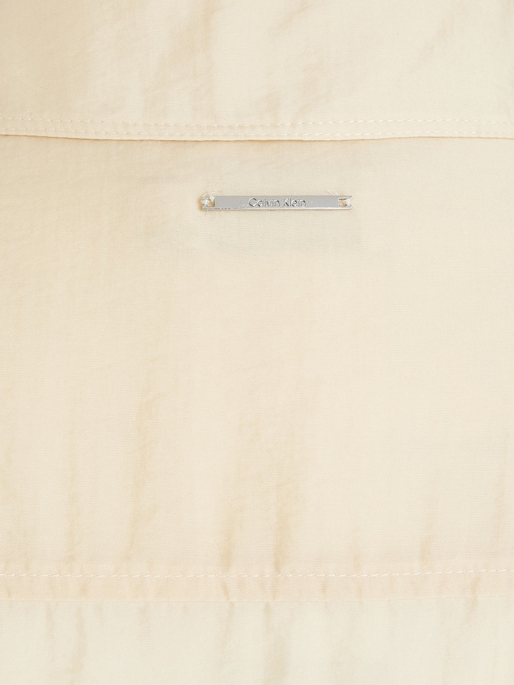 Calvin Klein Nude TENCEL™ Relaxed Shirt - Image 6 of 6 Calvin Klein Nude TENCEL™ Relaxed Shirt - Image 6 of 6