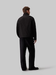 Calvin Klein Black Refined Technical Jacket - Image 3 of 4