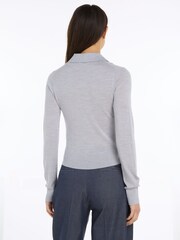 Calvin Klein Merino Wool Button Cardigan - Slika 2 iz 6