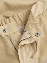 Calvin Klein Brown Piece Dyed TENCEL™ With Linen Summer Shorts - Image 5 of 5