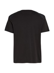 Calvin Klein Black 100% Cotton Mix Media T-Shirt - Image 5 of 6