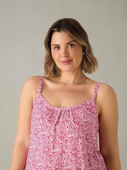 Live Unlimited Trägeroberteil aus Jerseymaterial mit Paisleymuster - Bild 3 von 4