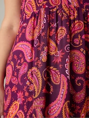 Live Unlimited – gestuftes Midikleid mit Paisleymuster in Petite-Größe - Bild 6 von 6