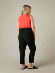 Live Unlimited Black Curve Woven Joggers - Image 3 of 3