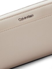 Calvin Klein Grey Must Zip Around Wallet - Image 3 of 4