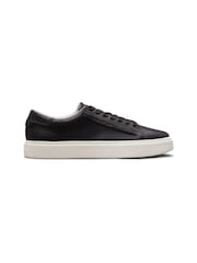 Calvin Klein Black Low Top Lace Up Trainers - Image 1 of 5