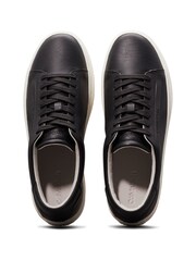 Calvin Klein Black Low Top Lace Up Trainers - Image 5 of 5