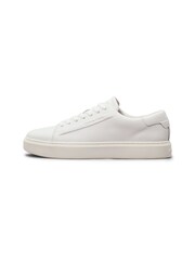 Calvin Klein White Low Top Lace Up Trainers - Image 3 of 5