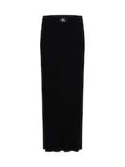 Calvin Klein Jeans Woven Label Sweater Black Skirt - Image 6 of 6