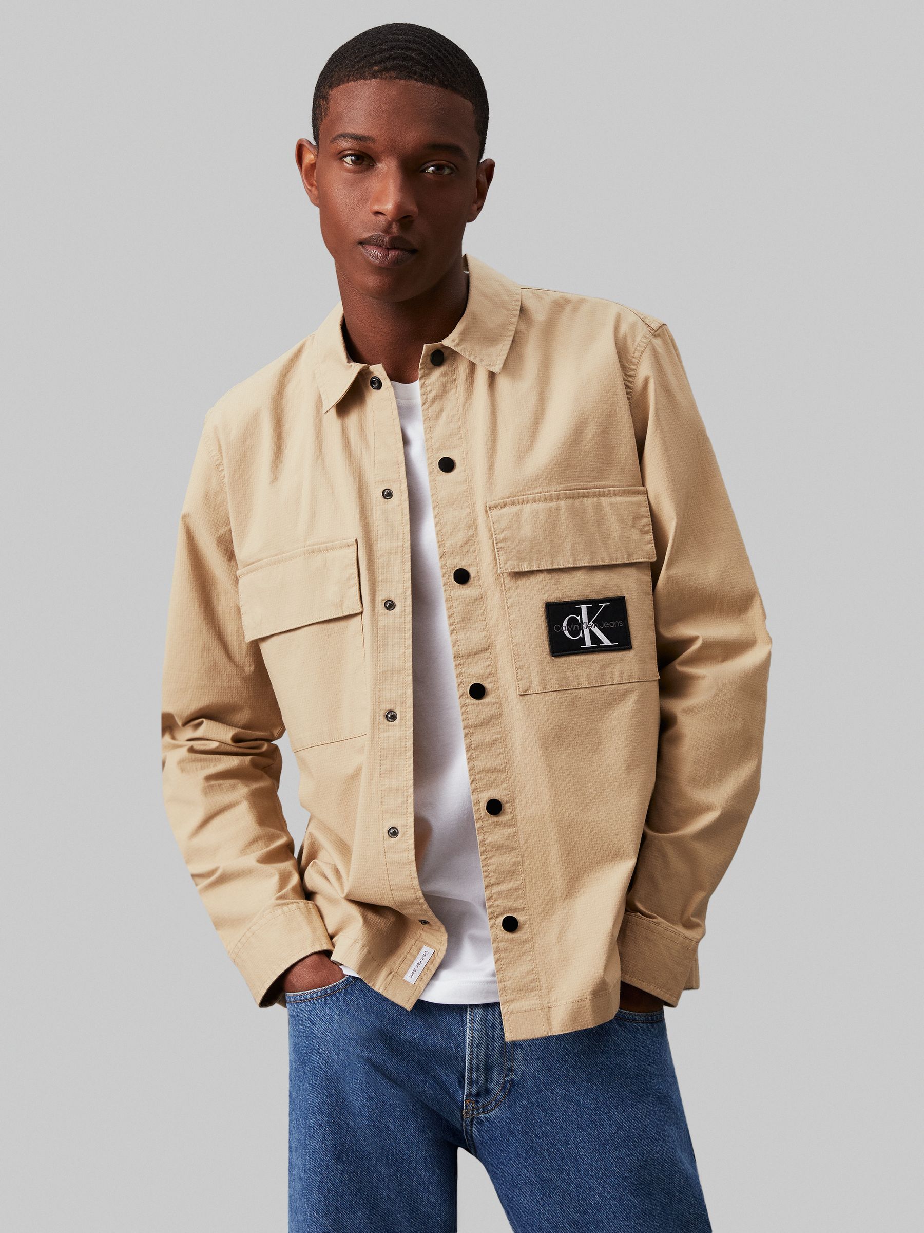 Calvin klein overshirt new arrivals