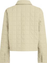 Calvin Klein Jeans Cream Grid Quilted Short Jacket - Image 2 of 5