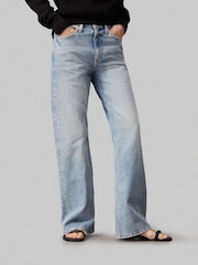 Calvin Klein Jeans Blue Authentic Bootcut Jeans - Image 1 of 5