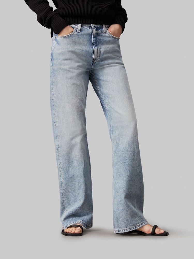 Calvin Klein Jeans Blue Authentic Bootcut Jeans - Image 1 of 5