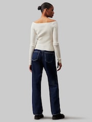 Calvin Klein Jeans Blue 90'S Straight Jeans - Image 2 of 5