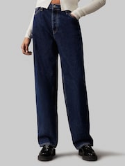 Calvin Klein Jeans Blue 90'S Straight Jeans - Image 3 of 5
