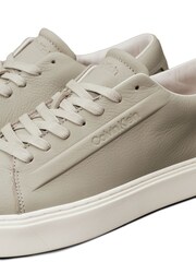 Calvin Klein Grey Low Top Lace Up Trainers - Image 7 of 7