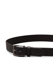 Calvin Klein Black Classic Flat Leather 35mm Belt - Image 3 of 3