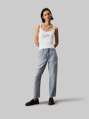 Calvin Klein Jeans Blue Mom Jeans - Image 1 of 5
