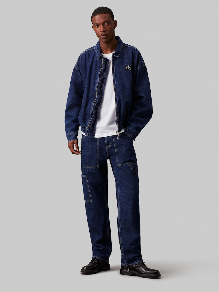 Calvin Klein Jeans Blue 90'S Straight Jeans - Изображение 1 из 5