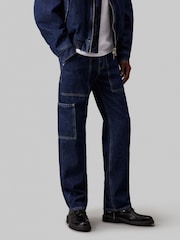 Calvin Klein Jeans Blue 90'S Straight Jeans - Изображение 3 из 5