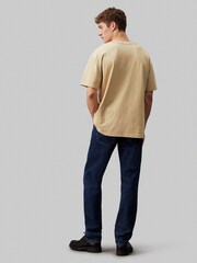 Calvin Klein Jeans Washed Monologo Black T-Shirt - Image 2 of 5