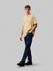 Calvin Klein Jeans Washed Monologo Black T-Shirt - Image 3 of 5