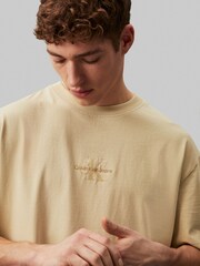 Calvin Klein Jeans Washed Monologo Black T-Shirt - Image 4 of 5