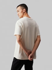 Calvin Klein Jeans Green City Grid 100% Cotton T-Shirt - Image 3 of 5