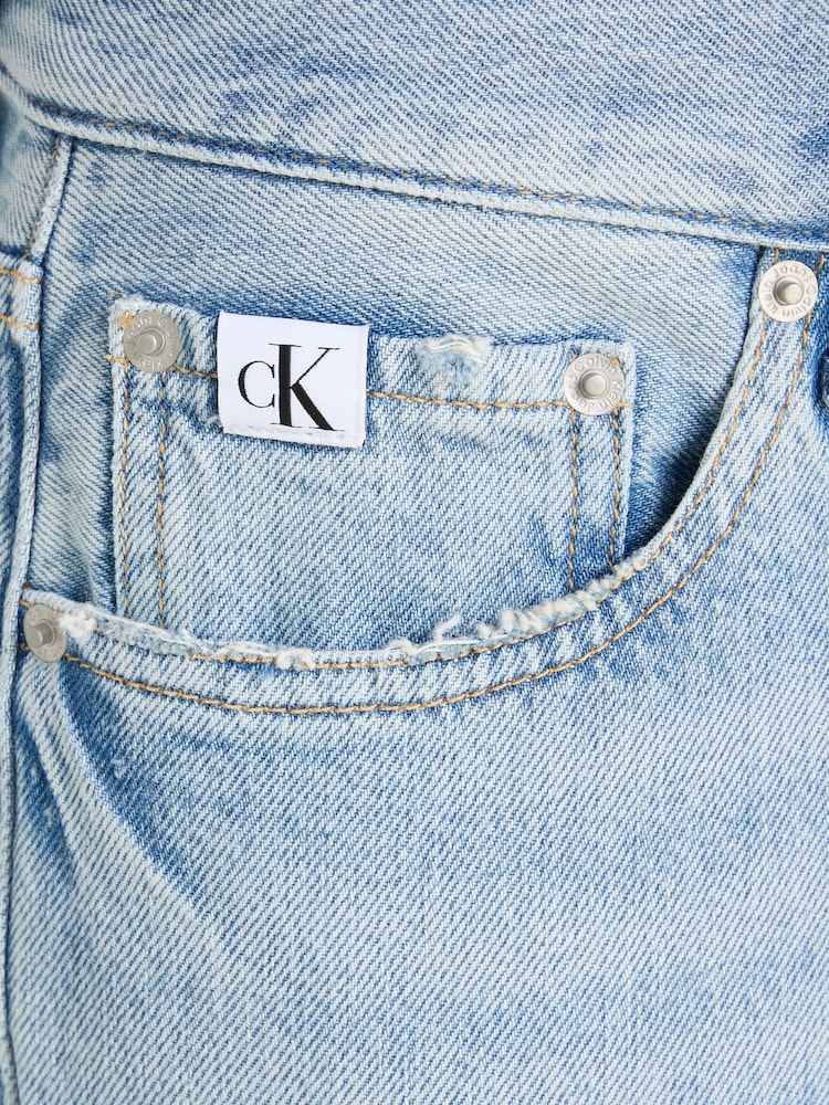 Calvin Klein Jeans Blue Dad Jeans - Image 6 of 6