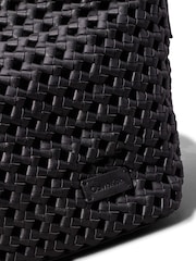 Calvin Klein Black Medium Braided Shoulder Bag - Image 3 of 5