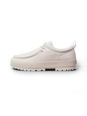 Calvin Klein Natural Lugged Hybrid Apron Lace-Up Shoes - Image 2 of 5