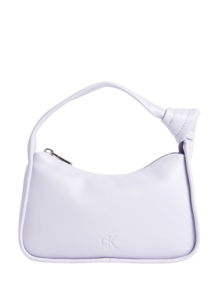 Calvin Klein Blue Knotted Mini Shoulder Bag - Image 2 of 4