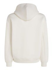 Calvin Klein Jeans Scuba White Hoodie - Image 5 of 6
