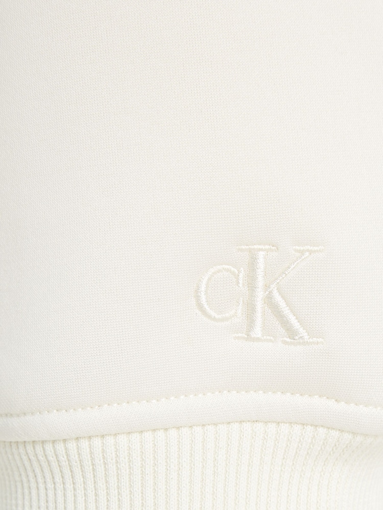 Calvin Klein Jeans Scuba White Hoodie - Image 6 of 6