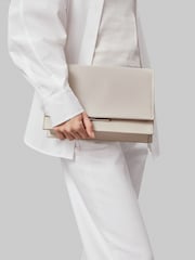 Calvin Klein Grey Linear Shoulder Bag - Image 5 of 6