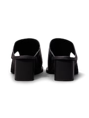 Calvin Klein Black Heeled Sandals - Image 4 of 5