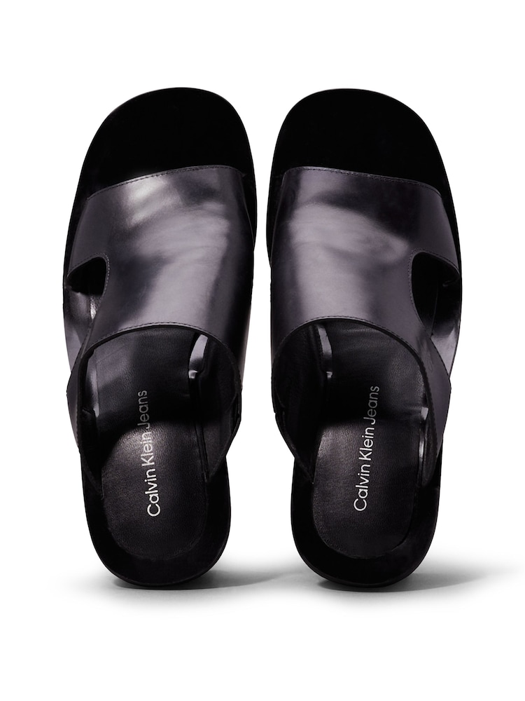 Calvin Klein Black Heeled Sandals - Image 5 of 5