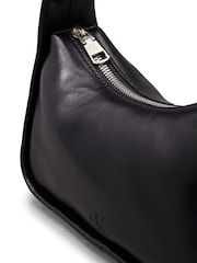 Calvin Klein Black Knotted Mini Shoulder Bag - Image 4 of 5