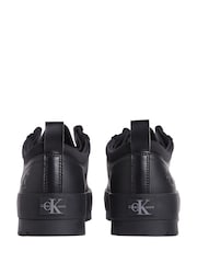 Calvin Klein Black Lugged Hybrid Apron Lace-Up Shoes - Image 3 of 5