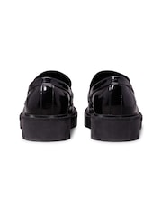 Calvin Klein Black Combat Loafers - Image 2 of 5