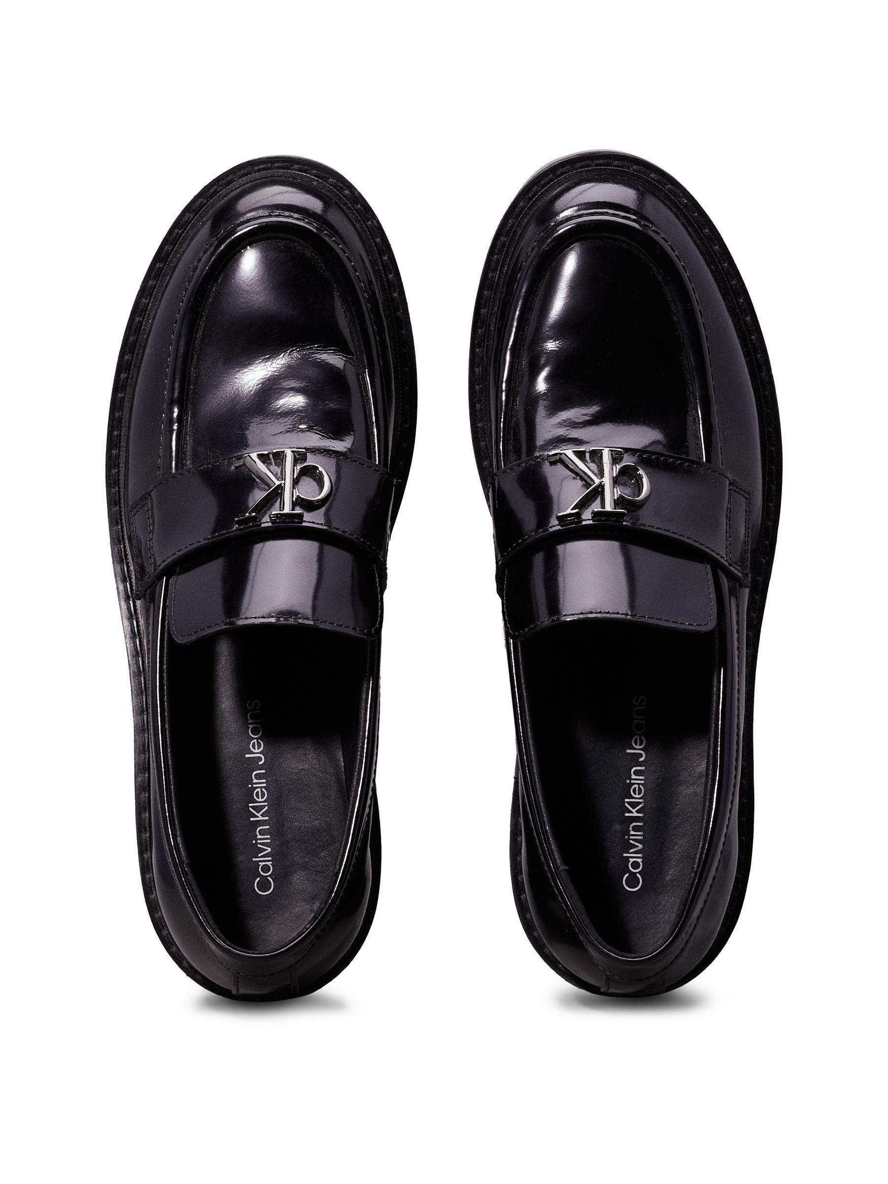 Buy Calvin Klein Black Combat Loafers from Next USA