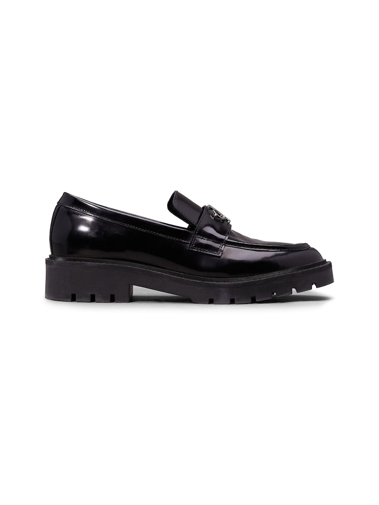 Calvin Klein Black Combat Loafers - Image 5 of 5