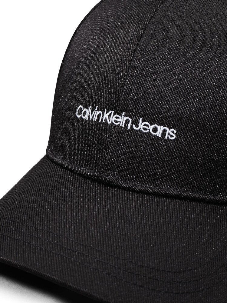 črna - Calvin Klein Vezena kapa; čepica - Slika 2 iz 5