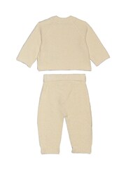 Calvin Klein Natural Texture Knitted Sweater - Image 2 of 2