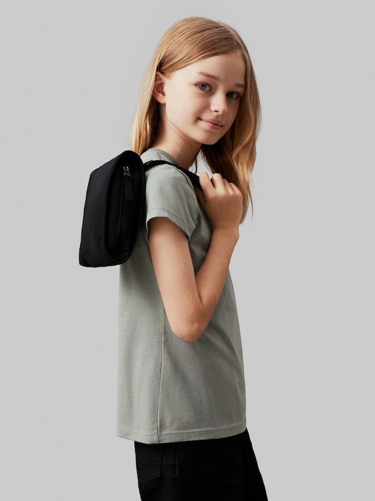 Calvin Klein Black Messenger Bag - Image 2 of 5