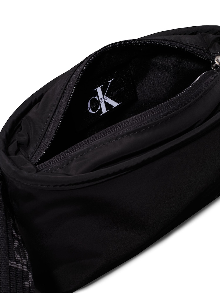 Calvin Klein Black Messenger Bag - Image 5 of 5 Calvin Klein Black Messenger Bag - Image 5 of 5